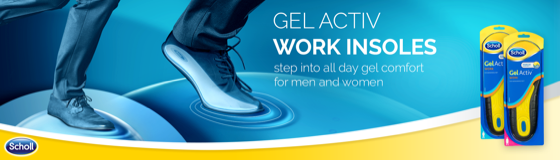 Scholl gel active deals insoles nz